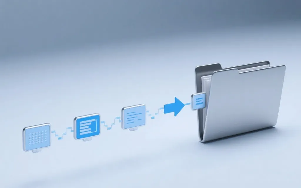 数据归档与查询流程图